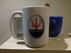 maserati mug